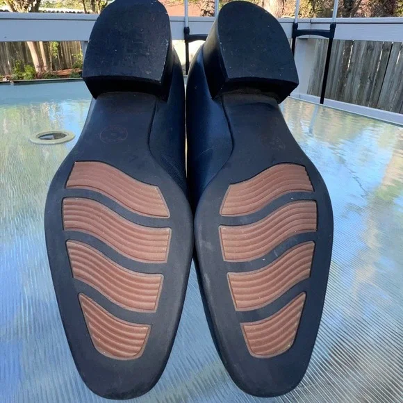 Worthington Soft Collection Cindy Leather Low Block Heel Pumps 6M - Picture 2 of 6